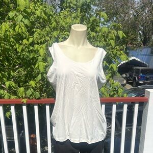 “NWT” BUT WORN | Microfiber Tank Chico’s Size 3 in Ecru
